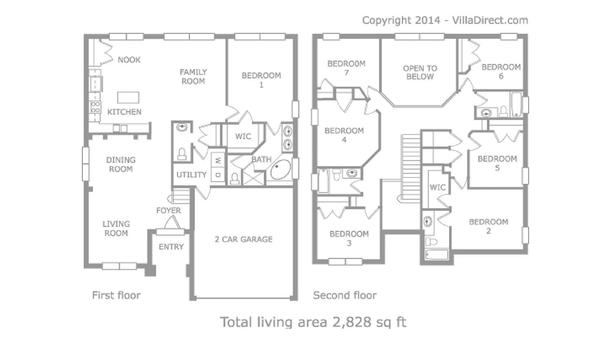 Palm Key Villa 7 Bed On Emerald Island Resort 키시미 외부 사진